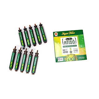 Hộp Cao Atiso uống liền Ngọc Thảo (loại không đường) | 10 ống 10ml