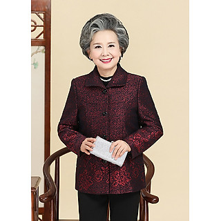 Áo Khoác Dạ Cho Người Già, Người Lớn Tuổi NGD10  (Size