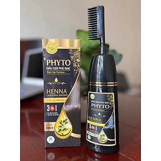 Dầu gội phủ bạc PHYTO -  Black Hair Shampoo