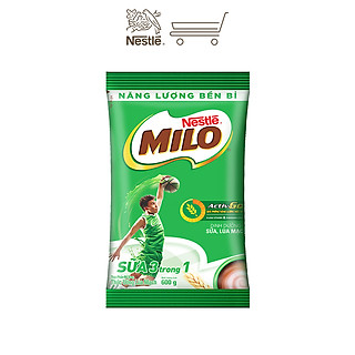 Thức uống lúa mạch Nestlé Milo sữa 3 trong 1 (600g)