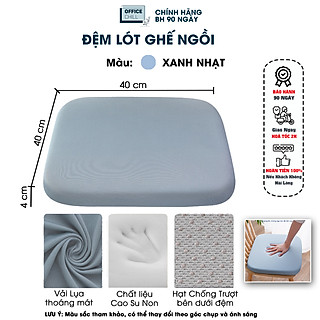 Đệm Lót Ngồi Ghế Gỗ OFFICE CHILL Nệm Lót Ngồi Ghế Văn Phòng Dưới Sàn Nhà Chất Liệu Cao Su Non