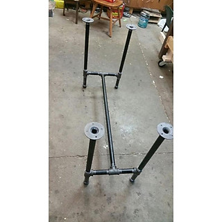 Chân bàn ống nước kích thước 35x110x75cm