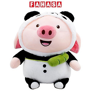 Thú Bông Heo Mặc Áo Gấu Trúc 55 cm - ZooZoo 55440