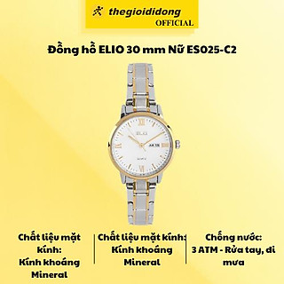 Đồng hồ ELIO 30 mm Nữ ES025-C2 - Hàng Chính Hãng