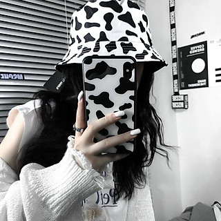 Mũ BÒ SỮA 2 MẶT bền đẹp siêu xinh