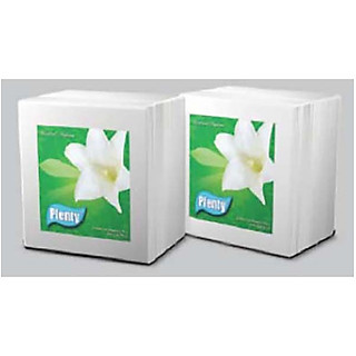 Combo 2 gói Khăn Giấy Ăn PLENTY 2 Lớp 100 Tờ/gói