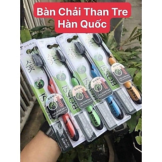 Set 10 bàn chải đánh răng than tre Hàn Quốc