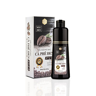 Dầu gội cà phê đen Mộc Nhu giúp phủ đen tóc bạc chỉ sau vài lần gội