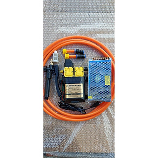Máy xịt rửa xe, máy lạnh Bơm đôi, kèm nguồn tổ ong 12v-10a. 5m dây xịt rửa, 1m dây hút. lọc rác.. hoàn chỉnh