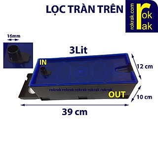 Máng Lọc tràn trên Hộp nhựa 3Lit size Lớn