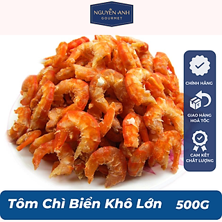 Tôm Chì Biển Khô Lớn Nguyên Anh đặc sản Phú Quốc 500g [Chỉ giao HCM]