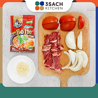 Thịt Bò Ướp Sốt Né (Khay 400Gr)