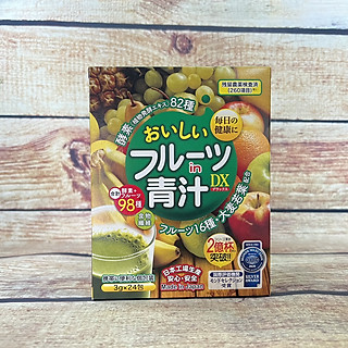 Bột Rau Củ Trái Cây Tổng Hợp 98 Loại Aojiru 72G (24 gói) | Hàng nội địa Nhật Bản