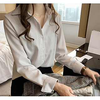 Áo sơ mi kẻ công sở và dạo phố vải cao cấp không nhăn SM11 mẫu mới