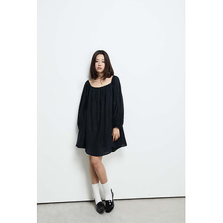 DOTTIE - Đầm ngắn dáng xòe tay phồng D0448