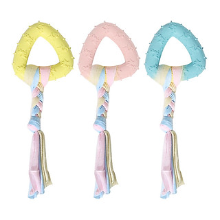 BANH GAI CAO SU DẺO CÓ TIẾNG KÊU 6CM,ĐỒ CHƠI CHO CHÓ