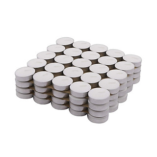100 Viên Nến Tealight Sáp Cọ 4 giờ Lorganic An Toàn Sức Khỏe/ Dùng kết hợp đèn xông và tinh dầu/ Khử mùi và đuổi côn trùng hiệu quả.