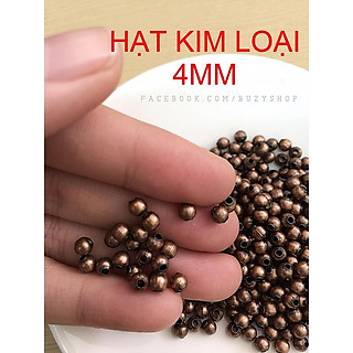 hạt kim loại đồng xỏ vòng tay trang trí