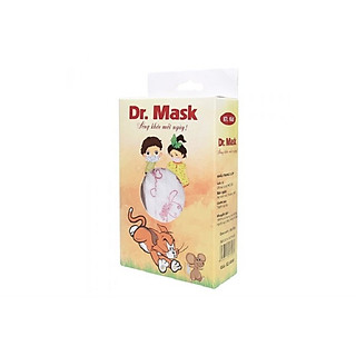 Khẩu trang y tế trẻ em Dr Mask 3 lớp ngăn vi khuẩn hộp 20 cái