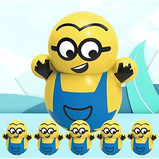 Lật đật búp bê mini nhỏ - squid game, pikachu, doremon, người tuyết, chim cánh cụt