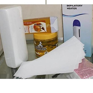Combo Sáp wax và giấy Wax lông nóng tại nhà