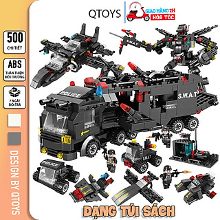 Đồ chơi lắp ráp Cảnh Sát đặc nhiệm SWAT , đồ chơi thông minh cảnh sát đặc biệt - SW820