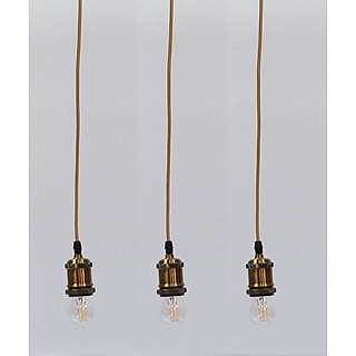 Bộ 3 dây đèn thả cổ điển bóng Led Edison G45 4W