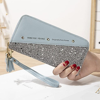 Ví nữ dài cầm tay kim tuyến VKT99