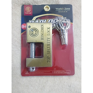 Ổ khóa chống cắt - Ổ khóa cầu ngang Anboud E9-90 - màu vàng đồng - Hàng chính hãng