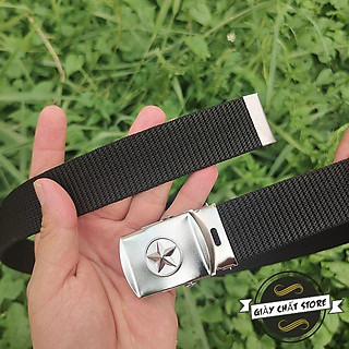 Thắt Lưng Nam/Dây Nịt Nam Vải Dù Khóa Con Lăn Chống Gỉ