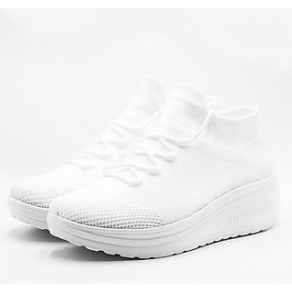 Sneaker nữ siêu nhẹ đế cao - SMG Sporty High Flex X