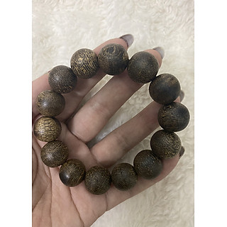 Vòng tay trầm hương dành cho nam vân gỗ đẹp cao cấp-  Tâm An Nhiên