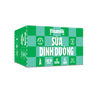 Thùng 48 Bịch Sữa Dinh Dưỡng Vinamilk Có Đường (220ml / Bịch)