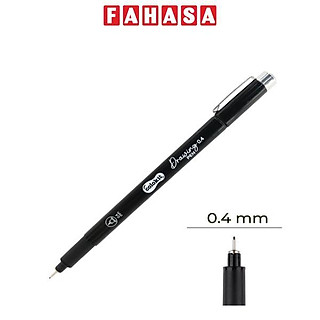 Bút Kim Kỹ Thuật 0.4 mm - Drawing Pen - Colorkit DW-C003 - Mực Đen