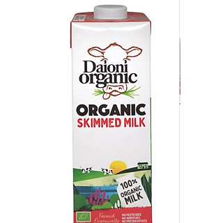 Sữa Tươi Hữu Cơ Tách Béo Tiệt Trùng 0.1% DAIONI 1 LIT