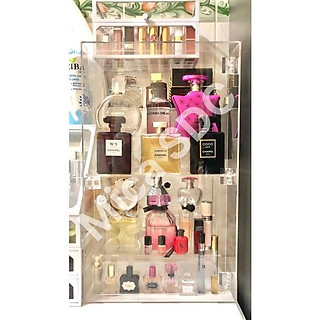 Tủ mỹ phẩm mica-Tủ trưng bày mỹ phẩm size lớn
