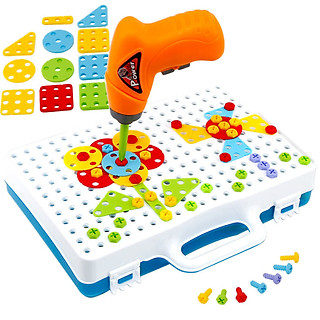 Bộ lắp ghép ốc vít kèm máy khoan vít