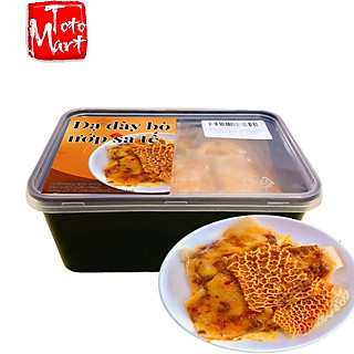 Dạ dày bò ướp sa tế (500g)