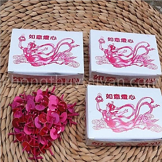 Tim đèn,Bấc đèn,Sợi bấc lõi nhỏ (thắp nến,đèn cầy,thắp đèn bơ...) 120 bấc/hộp