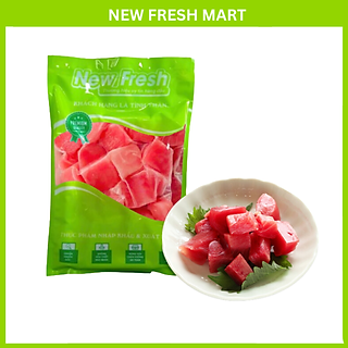 Cá Ngừ Đại Dương Fillet Cắt Hạt Lựu Không Xương- Túi 500Gr