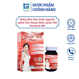 Viên uống giảm đau bụng kinh, điều hoà kinh nguyệt THIÊN NỮ ĐAN (Lọ 30 viên)