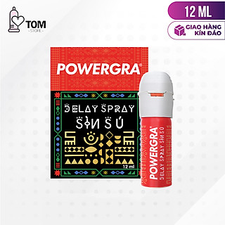 Chai xịt thảo dược 100% khử mùi vùng kín nam Powergra hương sâm - Chai 12ml