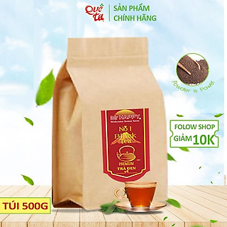 Hồng Trà Đen Pha Trà Sữa, Nguyên Liệu Làm Trà Sữa Ngon, Hiệu Quê Ta Mr Happy, Dạng Viên CTC BOP, Túi Kraf 500g