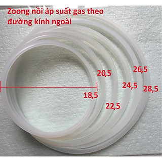Gioăng cao su có rãnh dùng cho nồi áp suất GA 1 TAY CẦM DÀI supor, sunhouse....