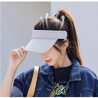 Mũ lưỡi trai nửa đầu phong cách Hàn mới, mũ nón tennis-golf thời trang