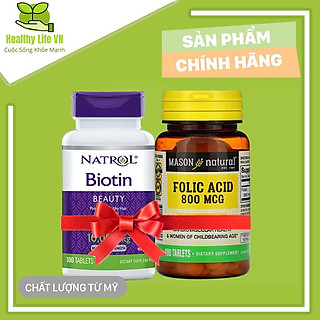 Biotin &amp; Folic Mọc Râu Tóc