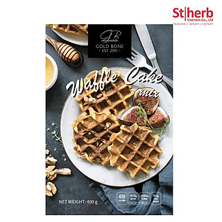 BỘT LÀM BÁNH WAFFLE TRỘN SẴN GOLD BONE 400G