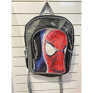 Balo 16'' 2 ngăn hình người nhện Spiderman màu đen cho học sinh bé trai - C2212549-SPM (30x40cm)