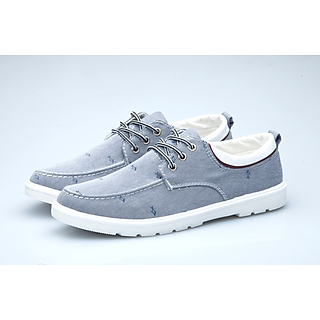 Giày Sneaker Nam Thanh Lịch Họa Tiết Cá Heo