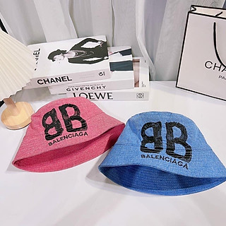 Nón thời trang, mũ BUCKET BB vải kaki vành cụp thời trang nữ